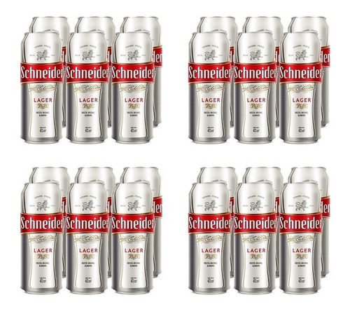 Imagen 1 de 10 de Schneider . Cerveza . 473ml X 24 - Tomate Algo® -