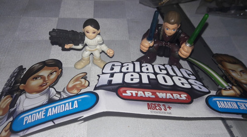 Star Wars Galactic Heroes Padme Amidala & Anakin Skywalker H (Usado)