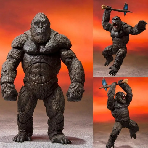 Figuras De Acción De King Kong Godzilla 2021, Versión Cinema