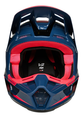Imagen 5 de 5 de Casco Motocross Fox - V2 Dier #28031