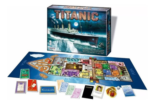 Juego De Mesa Titanic  25 Aniversario Toyco