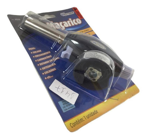 Imagem 7 de 7 de Mini Maçarico Gás Regulador Recarregável Botão Automát K1417