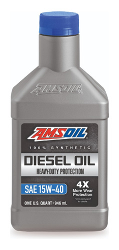 Aceite De Motor 15w40 Diesel  Amsoil  100% Sintético