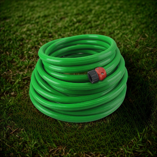 Manguera Jardín Santul 2 Capas Pvc 15m 1/2 Color Verde