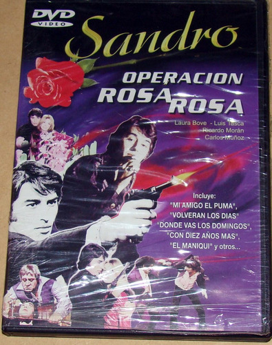 Sandro Operacion Rosa Rosa Dvd Nueva / Kktus