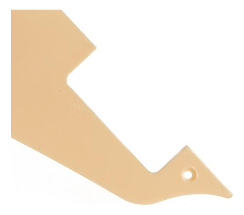 Licencia Scratchplate De Pickguard Color Crema Capa Para