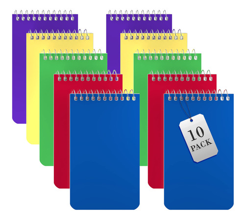 Alitte Cuadernos Pequeos, Blocs De Notas En Espiral De 3 X 5