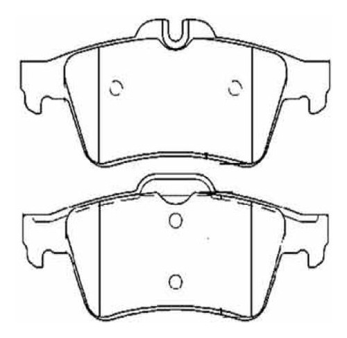 Balatas Traseras P/ Pontiac Solstice 08/09 2.4l L4 Gasolina