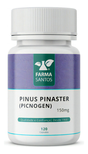 Pinus Pinaster (picnogen) 150mg 120 Cáp- Linhas De Expressão