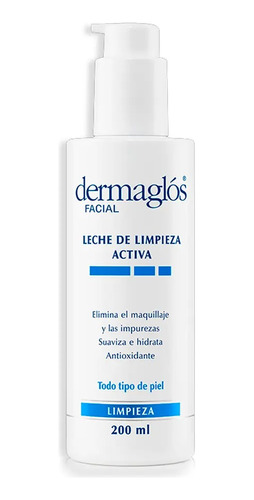 Dermaglós Facial Leche De Limpieza Desmaquillante Sensible