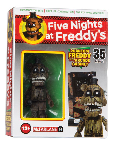 Mcfarlane Five Nights At Freddy's Phantom Freddy With Arcade