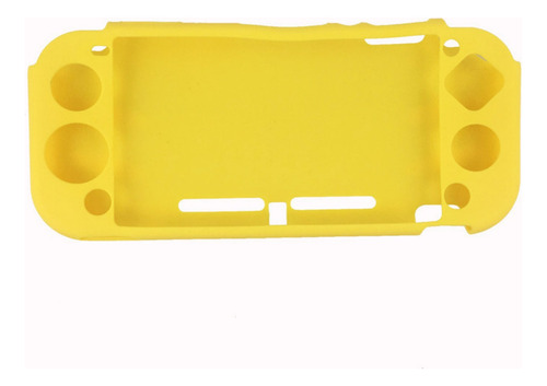 Capa De Silicone Antiderrapante Para O Nintendo Switch Lite Cor Amarelo