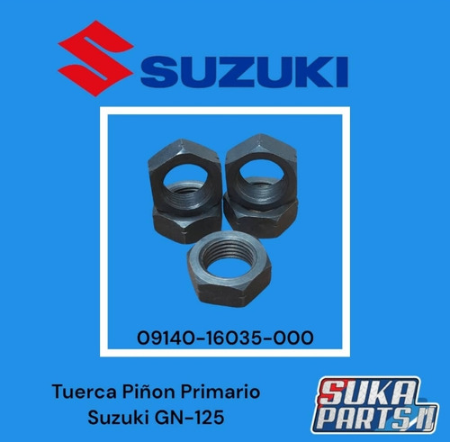 Tuerca Piñon Primario Suzuki Gn-125