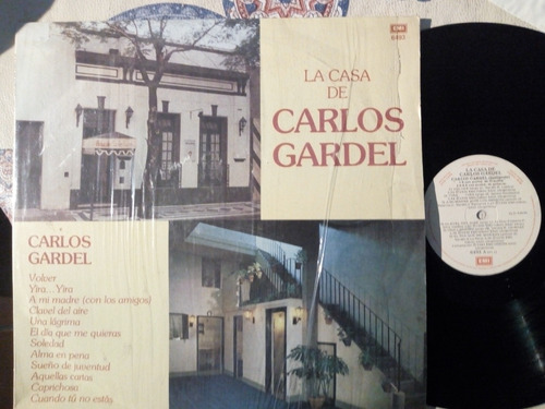 Carlos Gardel La Casa De Vinilo Lp Excelente