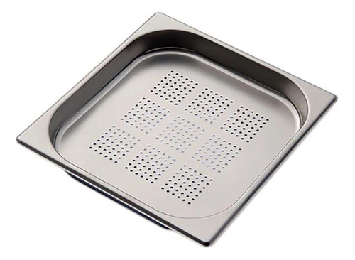 Contenedor Gastronomico Perforado Gn 2/3 X 4 Cm Ac Inox