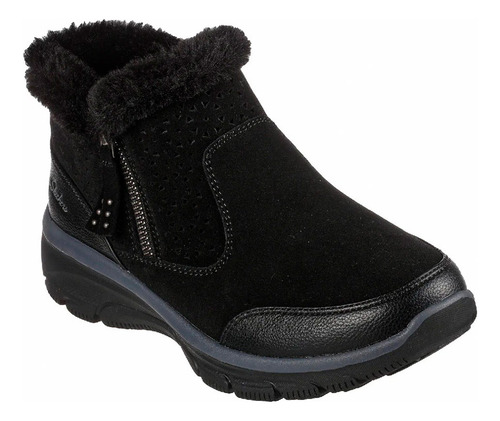 Botin Mujer Skechers Easy Going Perfect Snuggle Negro