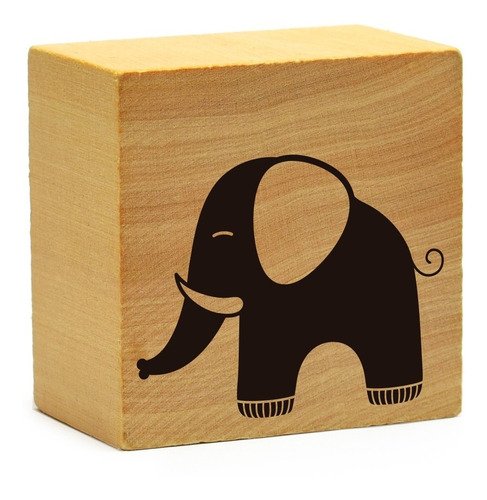 Sello Decorativo Animales: Elefante - 4.7 X 4.7 Cm