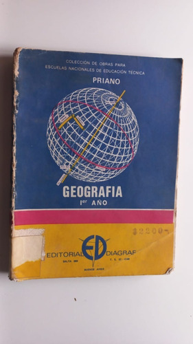 Geografía 1° Año Priano Diagraf 1973