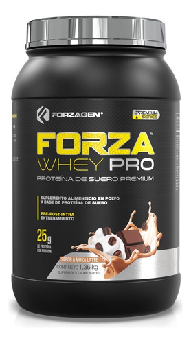 Forzagen | Forzawhey-pro 3lb | 100% Whey Protein Sabor Moka Latte