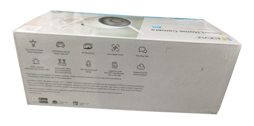 H3 Cámara De Seguridad Inalámbrica Wifi Ezviz 3mp, 2k, Ip67
