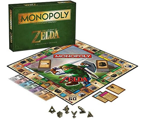 Monopoly: Edición De Coleccionista De The Legend Of Zelda
