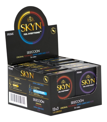 Preserv. Prime Skyn Mixto 72u (24x3) Envios Discretos!!