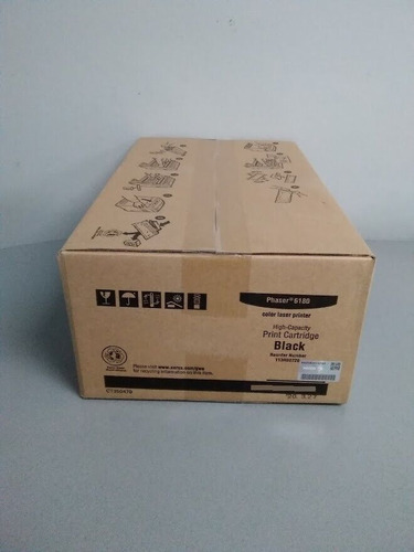 Xerox 113r00726 Black High Yield Toner Cartridge, Phaser Cch