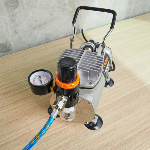 Compresor Para Aerógrafo 1/5 Hp Truper 17247