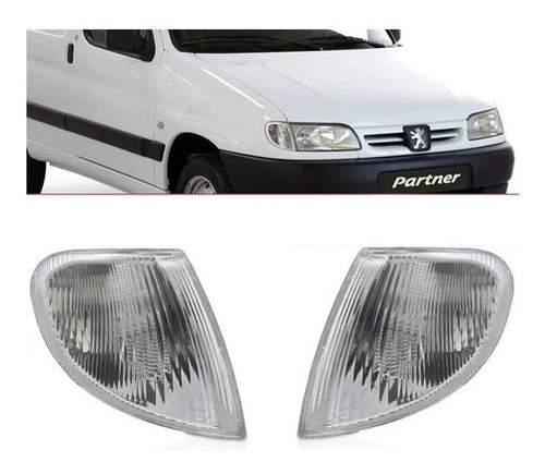 Juego Faros Giro P/ Peugeot Partner        