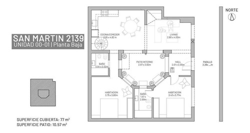 Imagen 9 de 10 de Venta Casa Reciclada Planta Baja Y Terraza - Abasto