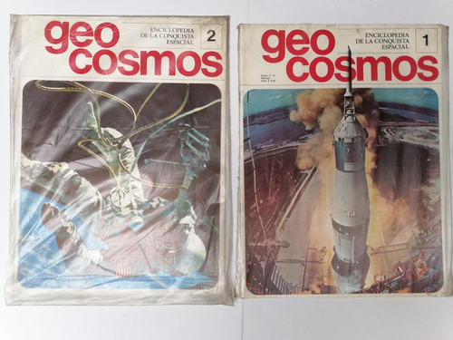 2 Fasciculos Enciclopedia De Conquista Espacial Geo Cosmos