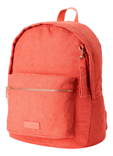 Mochila Laptop Cotele Coral Imaginarium Cor Rosa Desenho do tecido Liso