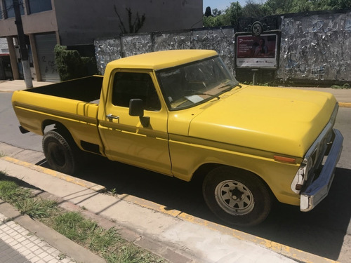 Ford F 100 1980 C/perkins 4 Potenciado Hecha 350 C/duales