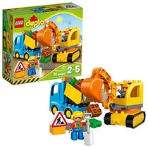 Comprar Lego Duplo Ciudad Del Camión Y Excavadora A Orugas 10812