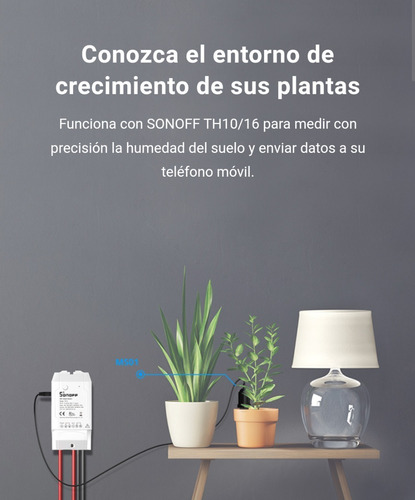 Sensor Humedad Sonoff Thr320d Ms01 Para Th10/th16