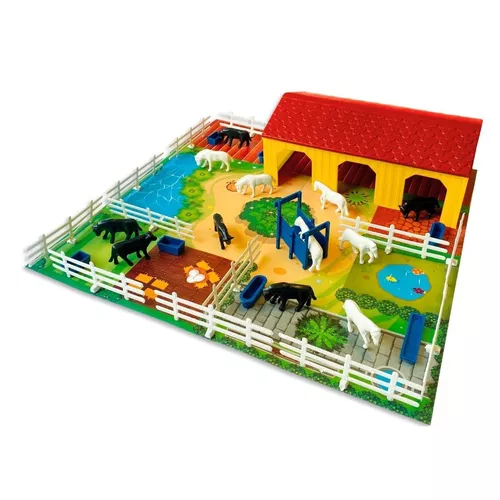 Um modelo de jogo de tabuleiro de fazenda