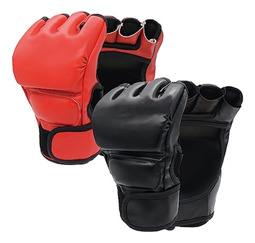 Juego De 2 Pares De Guantes De Boxeo Para Hombres,