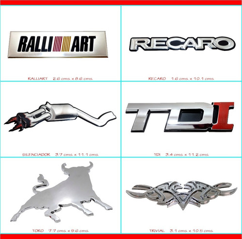Emblema Nos Logo Cromado Auto Adhesivo Sticker