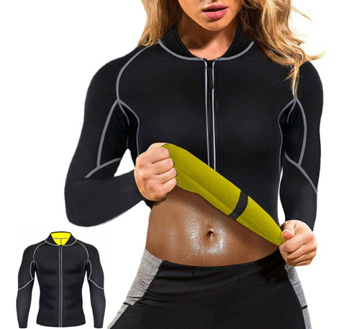 Traje De Sauna De Neopreno Ropa Moldeadora De Pérdida De Pes