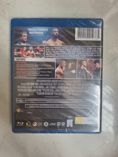 Creed 2 Blu-ray Original E Lacrado