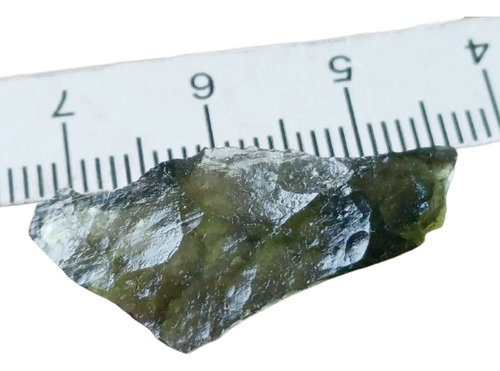 Moldavita Auténtica Piedra De Alta Vibración Arboldivine 16 Verde Musgo