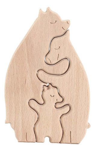 Adorno De Animales De Madera, Estatua De Animal, Estilo A