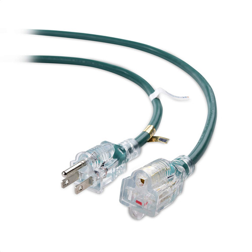 Cable Matters Cable De Extensión Sjtw Iluminado 16/3 Resiste