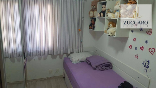 Apartamento No Condomínio Premium Guarulhos, Macedo , 60m², 2 Dormitórios, 1 Suíte, 1 Vaga, Mobiliado. - Ap6582