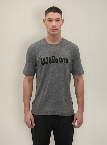 Playera Wilson Estampada Cuello Redondo Hombre
