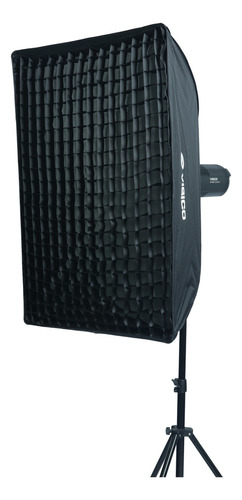 Soft Box Caja Luz 60x90cm Visico Plegable Grid Eb-072