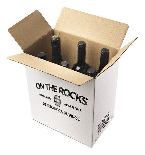 Caja Degustación Vino Clásico A Tu Elección - Ontherocksar