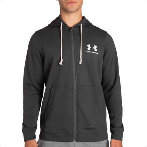 Campera Under Armour Sportstyle Terry C Capucha Training Grs