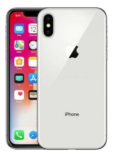  iPhone X 256 Gb Silver Condición 100% De Bateria