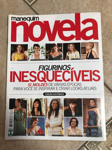 Revista Manequim Novela 604 Figurinos Moldes Looks I160